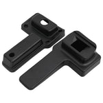 VW GOLF MK4 (1999-2004) autó kartámasz fekete 14,5x32x(27-46) cm ABS 11