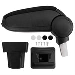Opel Astra G (1998-2004) autó kartámasz fekete 11,5x32x(30-50) cm ABS