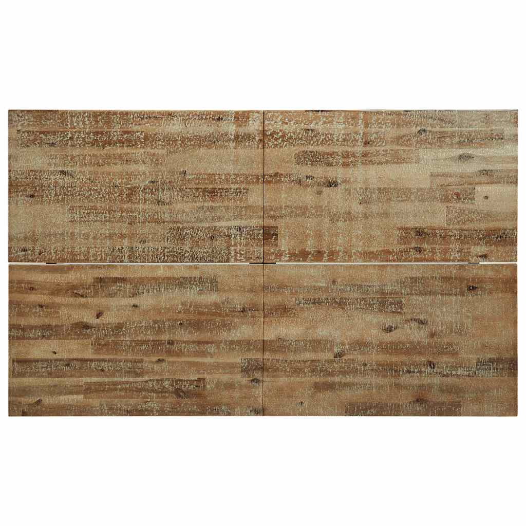Tömör akácfa kerti étkezőasztal 150 x 90 x 75 cm 6