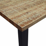 Tömör akácfa kerti étkezőasztal 150 x 90 x 75 cm 7
