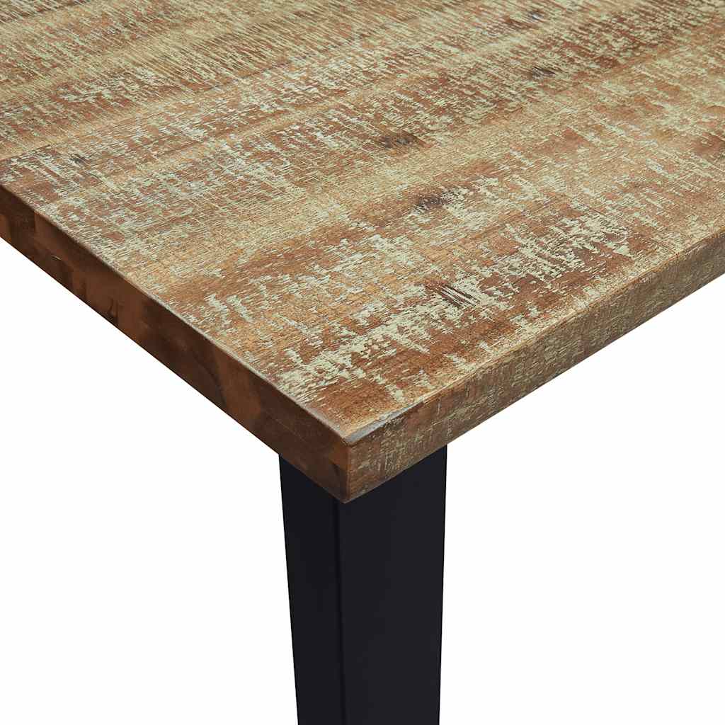 Tömör akácfa kerti étkezőasztal 150 x 90 x 75 cm 7