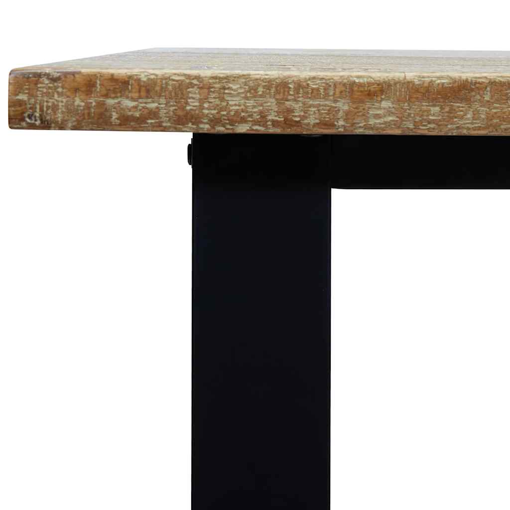 Tömör akácfa kerti étkezőasztal 150 x 90 x 75 cm 8