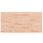 Tömör bükkfa téglalap alakú asztallap 100x50x4 cm 2