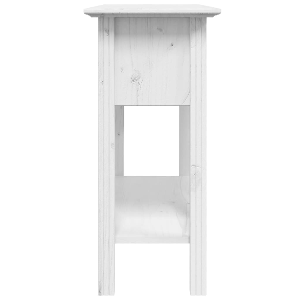 BODO fehér tömör fenyőfa tálalóasztal 91x35x74 cm 5