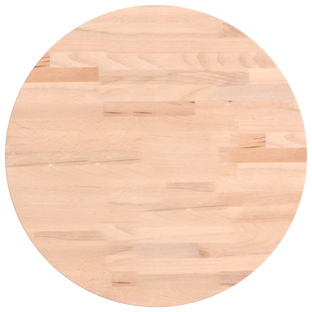 Tömör bükkfa kerek asztallap Ø40x1,5 cm 2