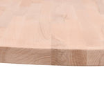 Tömör bükkfa kerek asztallap Ø40x1,5 cm 3