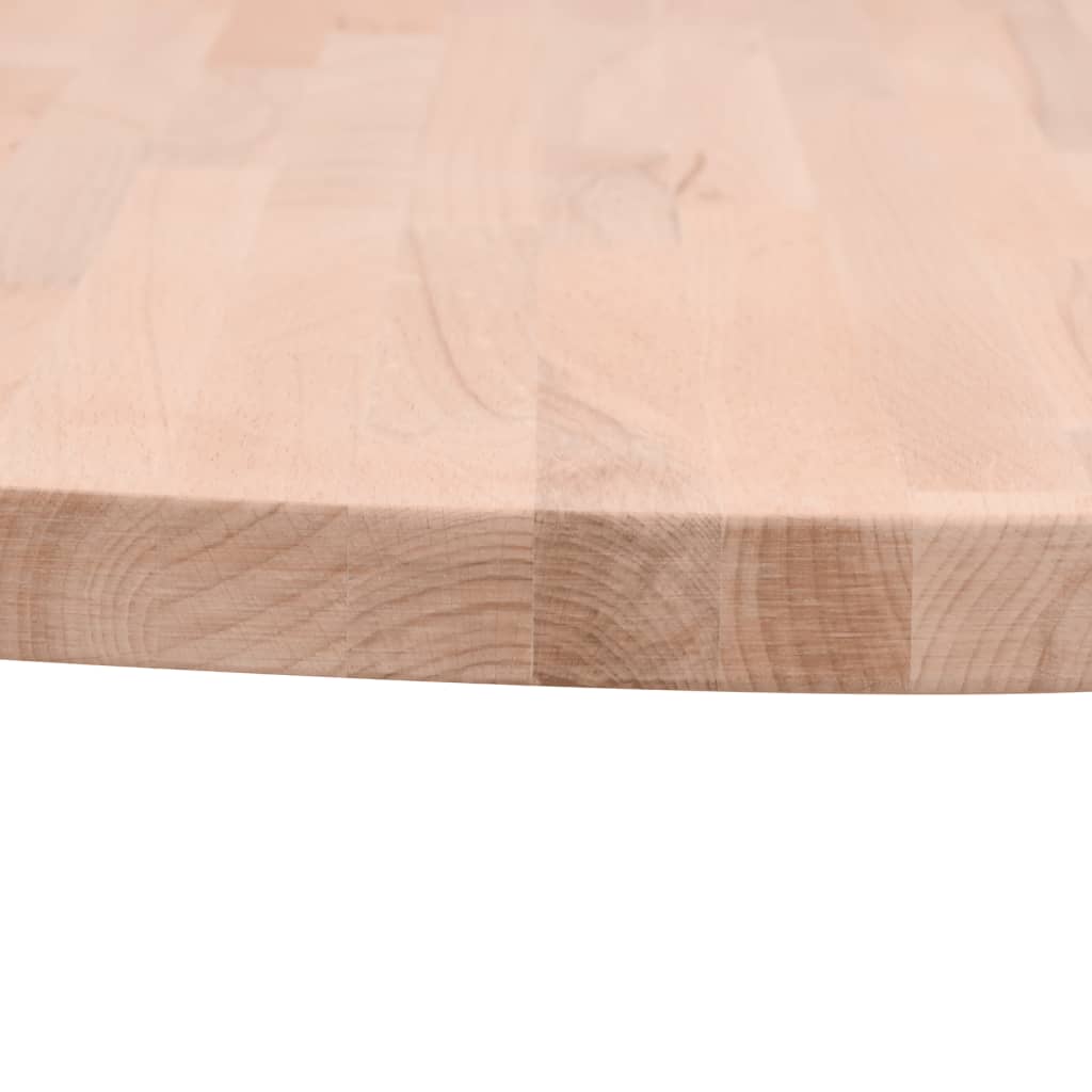 Tömör bükkfa kerek asztallap Ø40x1,5 cm 3