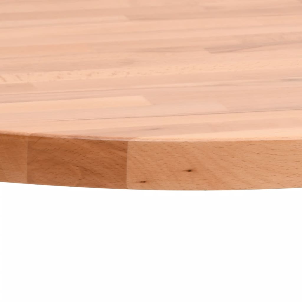 Tömör bükkfa kerek asztallap Ø80 x 1,5 cm 3