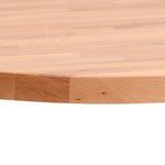 Tömör bükkfa kerek asztallap Ø70 x 4 cm 3