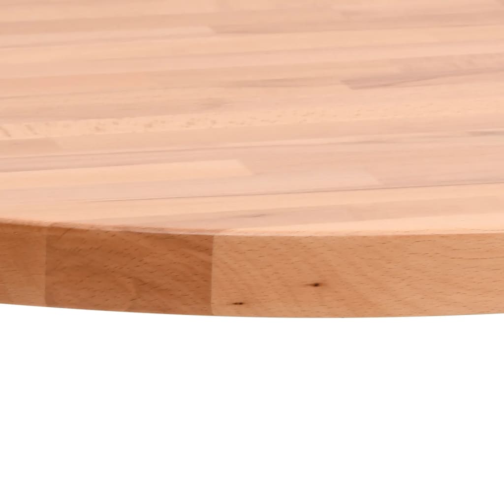 Tömör bükkfa kerek asztallap Ø70 x 4 cm 3