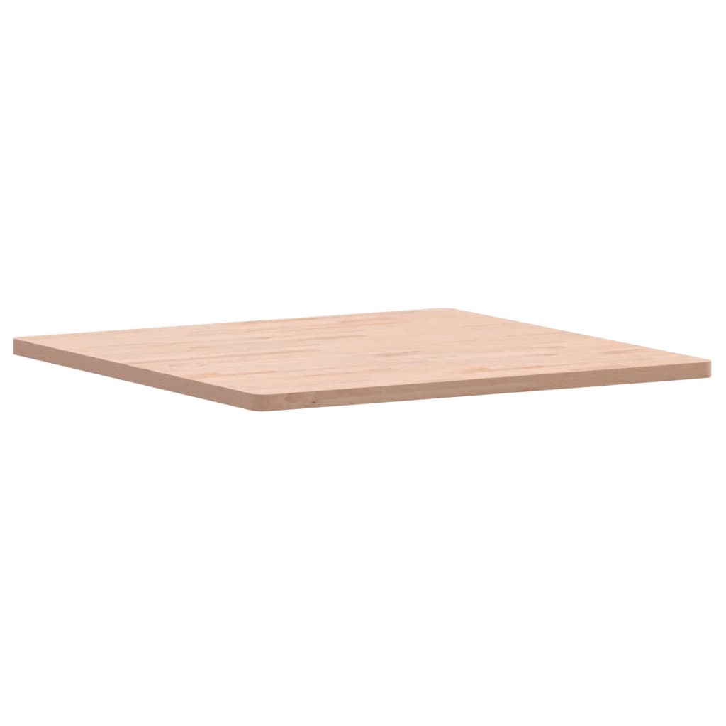 Tömör bükkfa négyzet alakú asztallap 80 x 80 x 2,5 cm 3