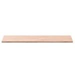 Tömör bükkfa fürdőszobai pult 100 x 50 x 1,5 cm 3