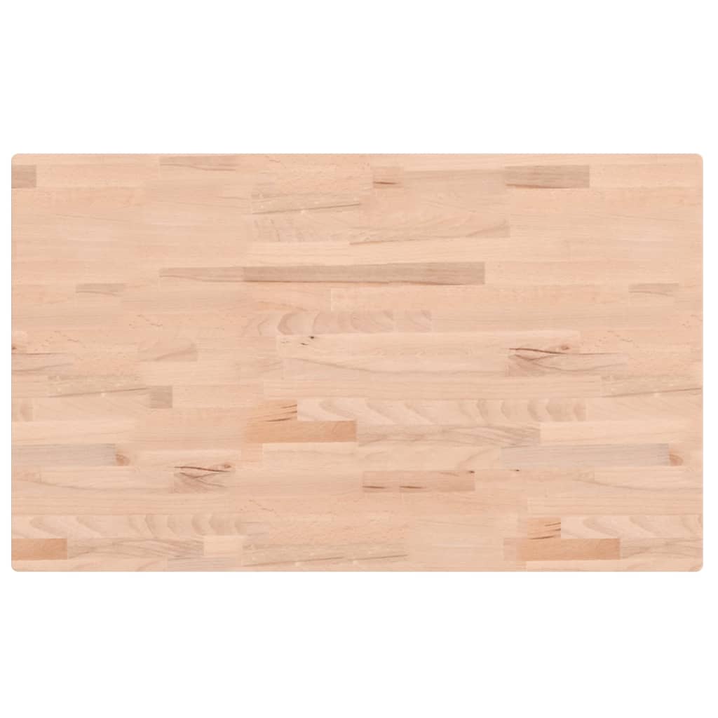Tömör bükkfa fürdőszobai pult 100 x 60 x 2,5 cm 2