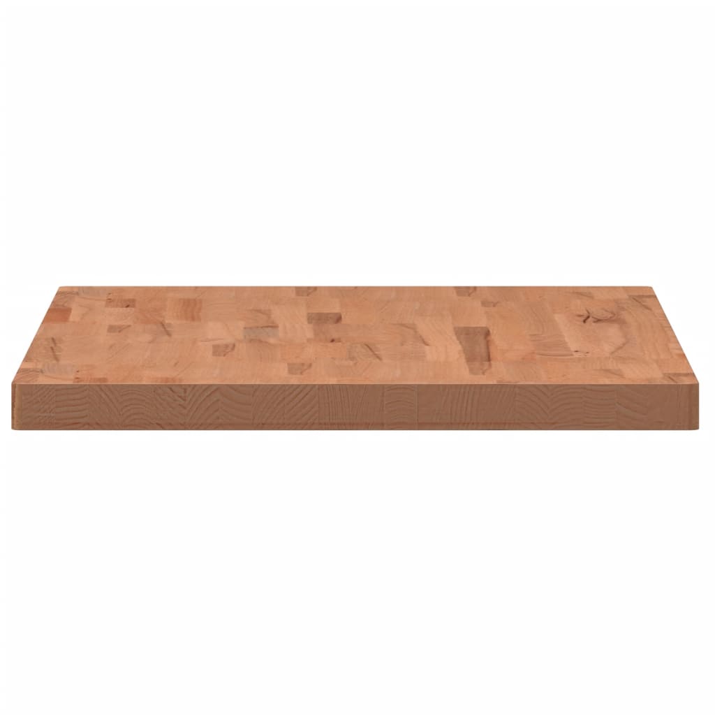 Tömör bükkfa fürdőszobai pult 100 x 60 x 4 cm 5