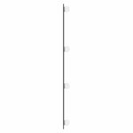 Téglalap alakú üveg falitükör LED fényekkel 40 x 80 cm 6
