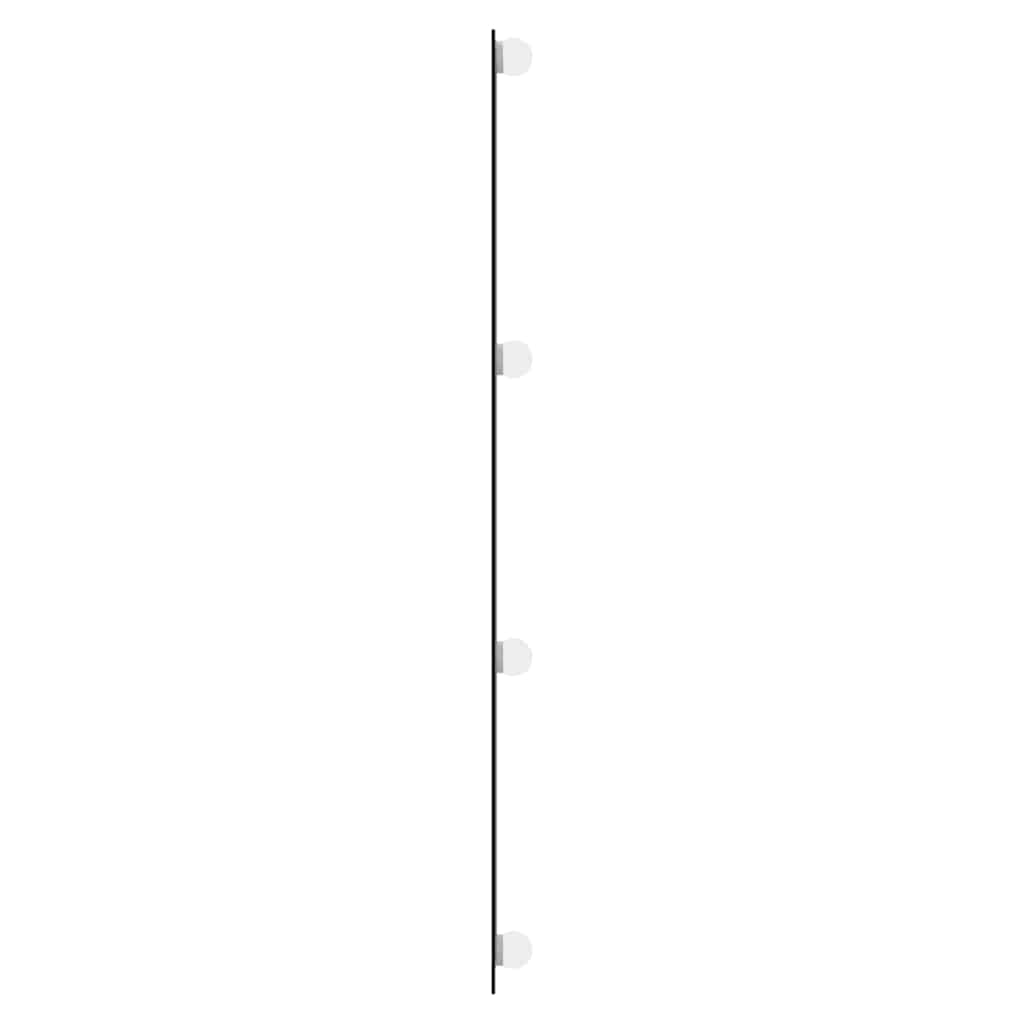 Téglalap alakú üveg falitükör LED fényekkel 50 x 100 cm 6