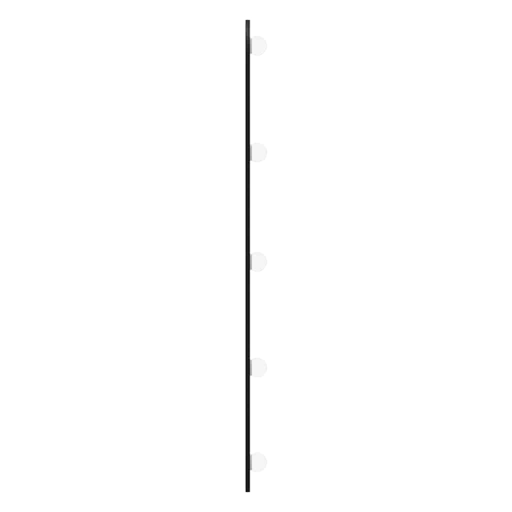 Ovális üveg falitükör LED fényekkel 45 x 100 cm 6