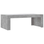 Betonszürke szerelt fa dohányzóasztal 102 x 50 x 36 cm 2