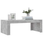 Betonszürke szerelt fa dohányzóasztal 102 x 50 x 36 cm 3