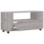 Szürke sonoma színű szerelt fa TV-szekrény 102x34,5x43 cm 5