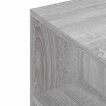 Szürke sonoma színű szerelt fa TV-szekrény 102x34,5x43 cm 9