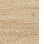 Sonoma tölgy színű szerelt fa fali TV-szekrény 102x30x37,5 cm 9