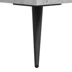 Betonszürke szerelt fa magasszekrény 69,5x32,5x180 cm 7