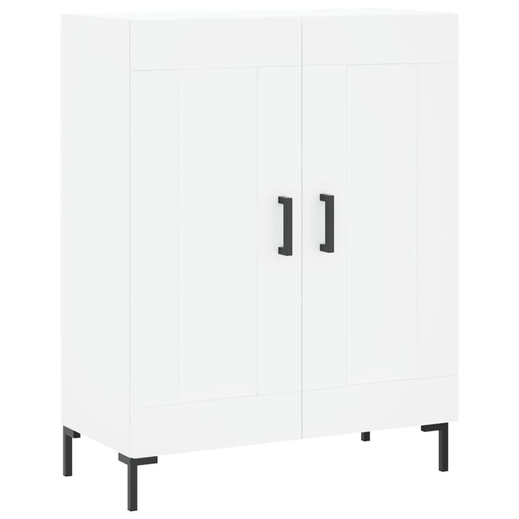 Fehér szerelt fa magasszekrény 69,5 x 34 x 180 cm 7