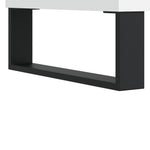 Fehér szerelt fa magasszekrény 69,5 x 34 x 180 cm 11