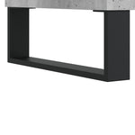 Betonszürke szerelt fa magasszekrény 69,5 x 34 x 180 cm 11