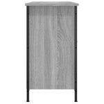 Szürke sonoma színű szerelt fa TV-szekrény 100 x 35 x 65 cm 7