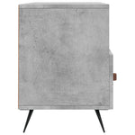Betonszürke szerelt fa TV-szekrény 102 x 36 x 50 cm 7