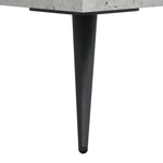 Betonszürke szerelt fa TV-szekrény 102 x 36 x 50 cm 10
