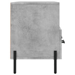 Betonszürke szerelt fa TV-szekrény 102 x 36 x 50 cm 7