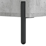 Betonszürke szerelt fa TV-szekrény 102 x 36 x 50 cm 10