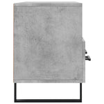 Betonszürke szerelt fa TV-szekrény 102 x 36 x 50 cm 7