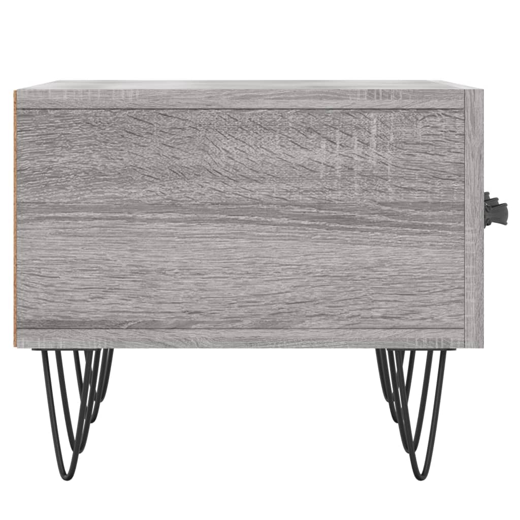 Szürke sonoma színű szerelt fa TV-szekrény 150x36x50 cm 7