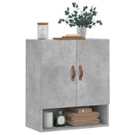 Betonszürke szerelt fa faliszekrény 60 x 31 x 70 cm 3