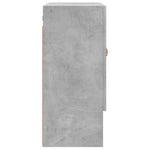 Betonszürke szerelt fa faliszekrény 60 x 31 x 70 cm 7