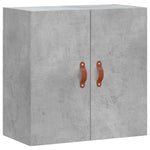 Betonszürke szerelt fa faliszekrény 60 x 31 x 60 cm 2
