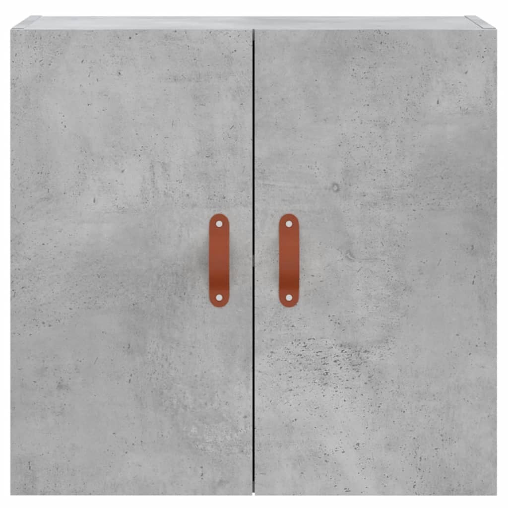 Betonszürke szerelt fa faliszekrény 60 x 31 x 60 cm 5