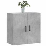 Betonszürke szerelt fa faliszekrény 60 x 31 x 60 cm 3