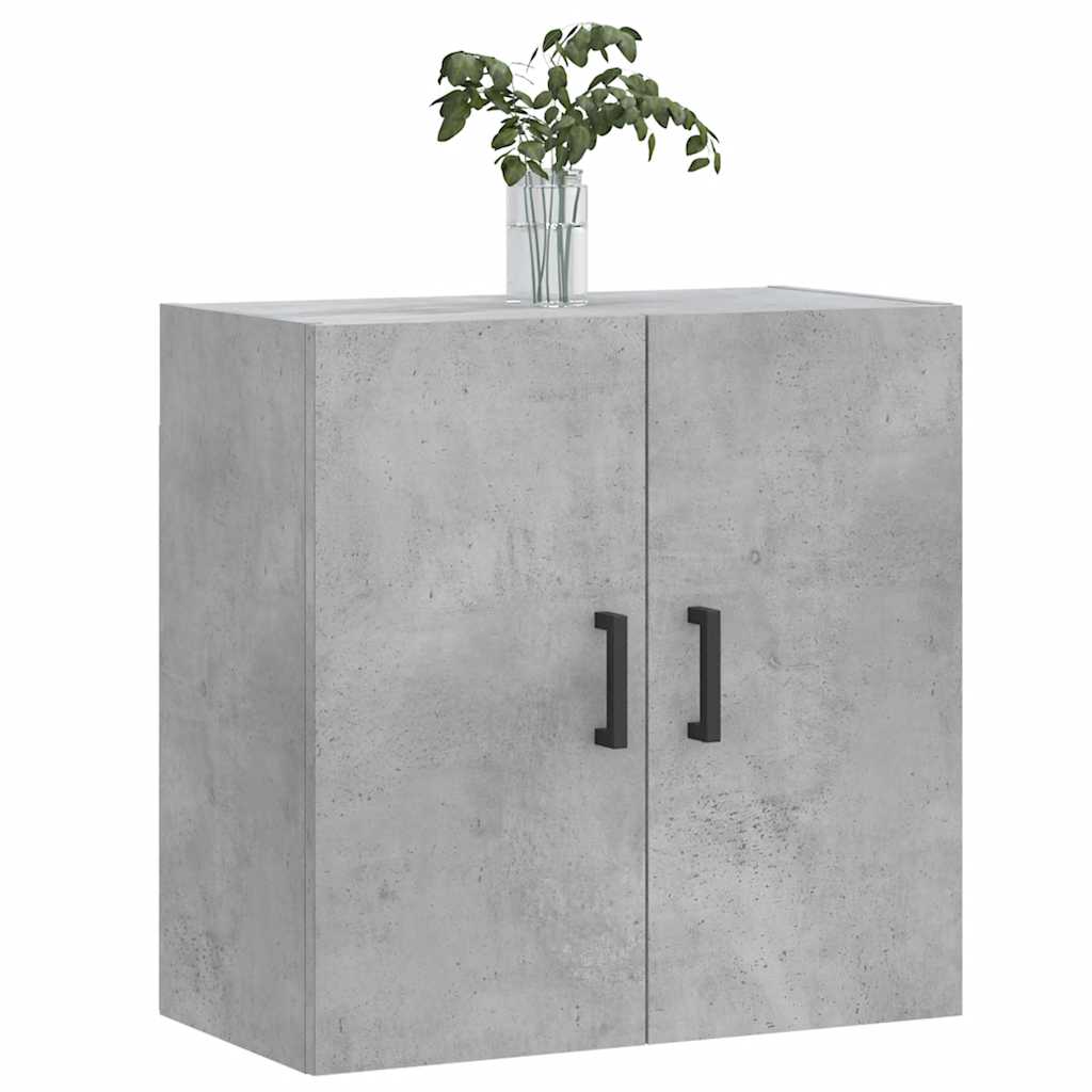 Betonszürke szerelt fa faliszekrény 60 x 31 x 60 cm 3