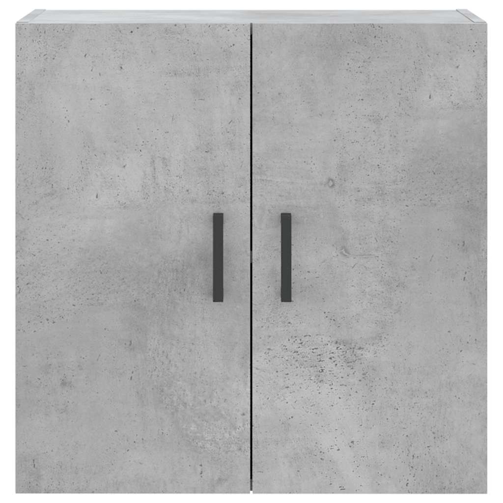 Betonszürke szerelt fa faliszekrény 60 x 31 x 60 cm 5