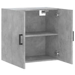 Betonszürke szerelt fa faliszekrény 60 x 31 x 60 cm 6