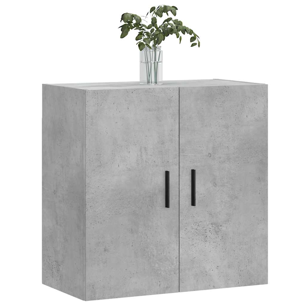 Betonszürke szerelt fa faliszekrény 60 x 31 x 60 cm 3