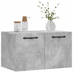 Betonszürke szerelt fa faliszekrény 60 x 36,5 x 35 cm 9