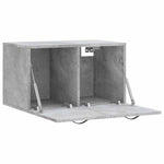 Betonszürke szerelt fa faliszekrény 60 x 36,5 x 35 cm 4