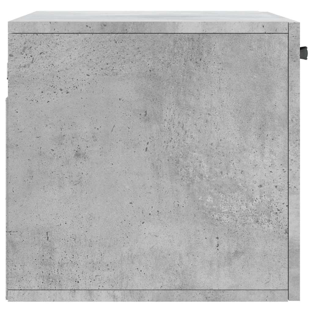 Betonszürke szerelt fa faliszekrény 60 x 36,5 x 35 cm 6
