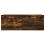 Füstös tölgy színű szerelt fa faliszekrény 100 x 36,5 x 35 cm 3